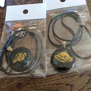 Resin Charmed Necklaces